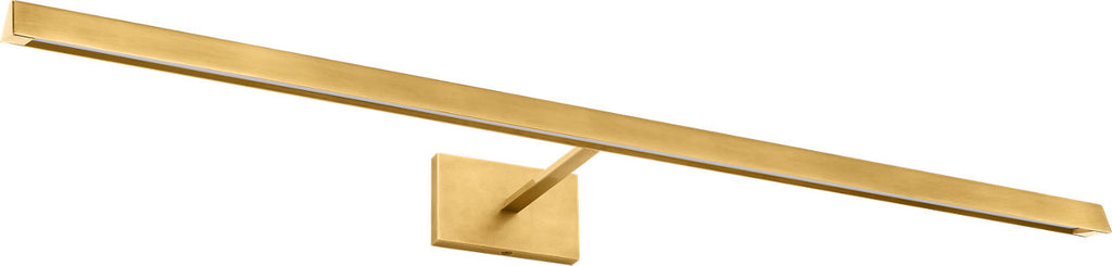 Dessau 36 Picture Light Natural Brass LED 90 CRI 3000K 120V