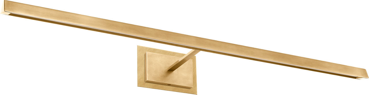 Dessau 36 Picture Light Natural Brass LED 90 CRI 3000K 120V