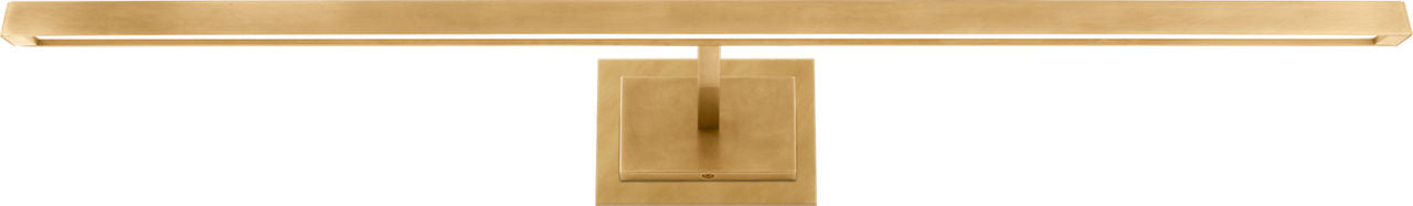 Dessau 36 Picture Light Natural Brass LED 90 CRI 3000K 120V