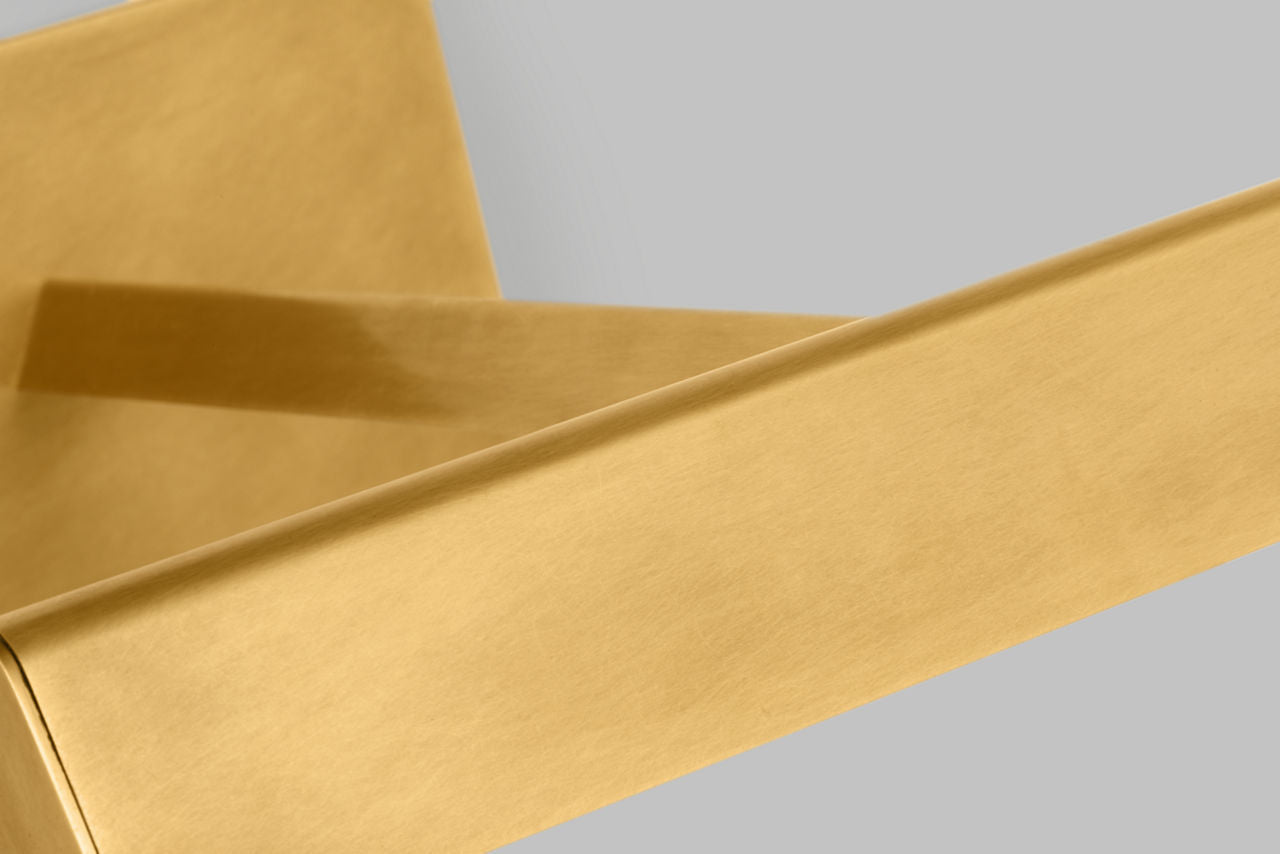 Dessau 8 Picture Light | Natural Brass