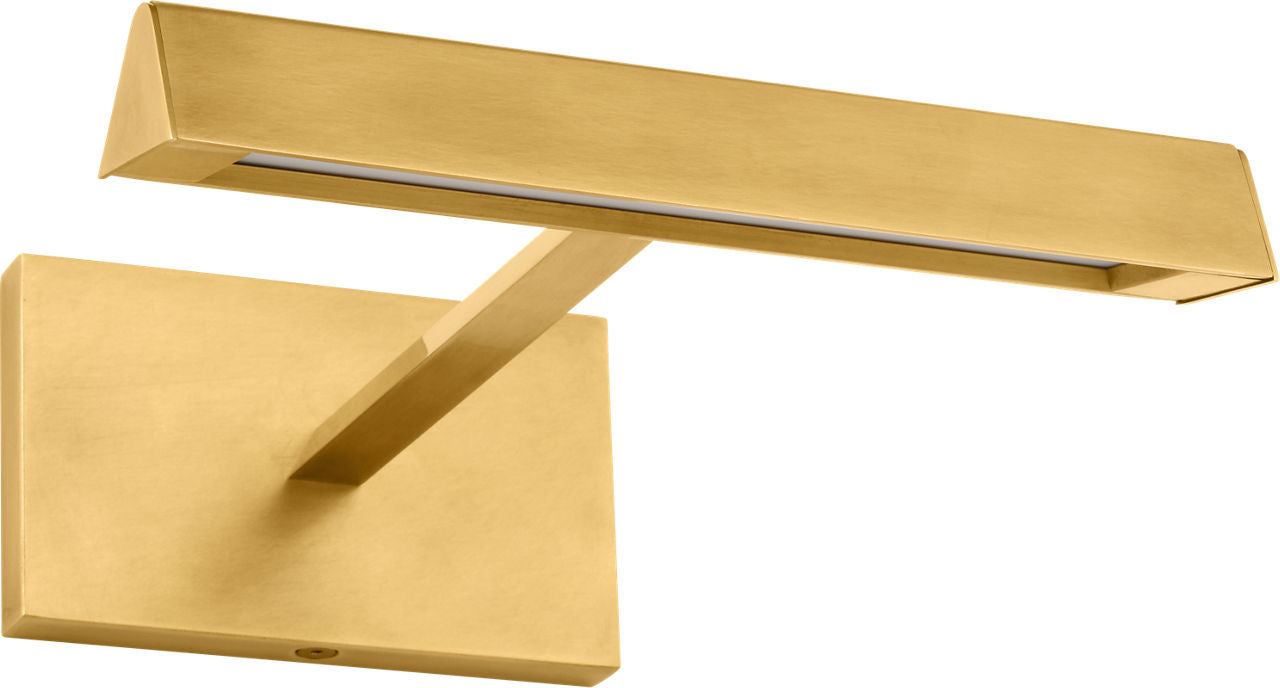 Dessau 8 Picture Light | Natural Brass