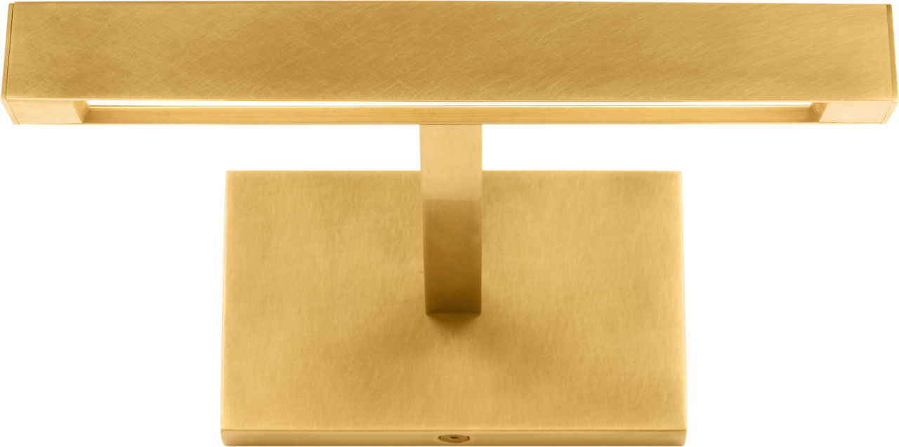 Dessau 8 Picture Light Natural Brass LED 90 CRI 3000K 120V