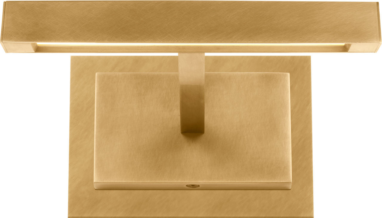 Dessau 8 Picture Light Natural Brass LED 90 CRI 3000K 120V