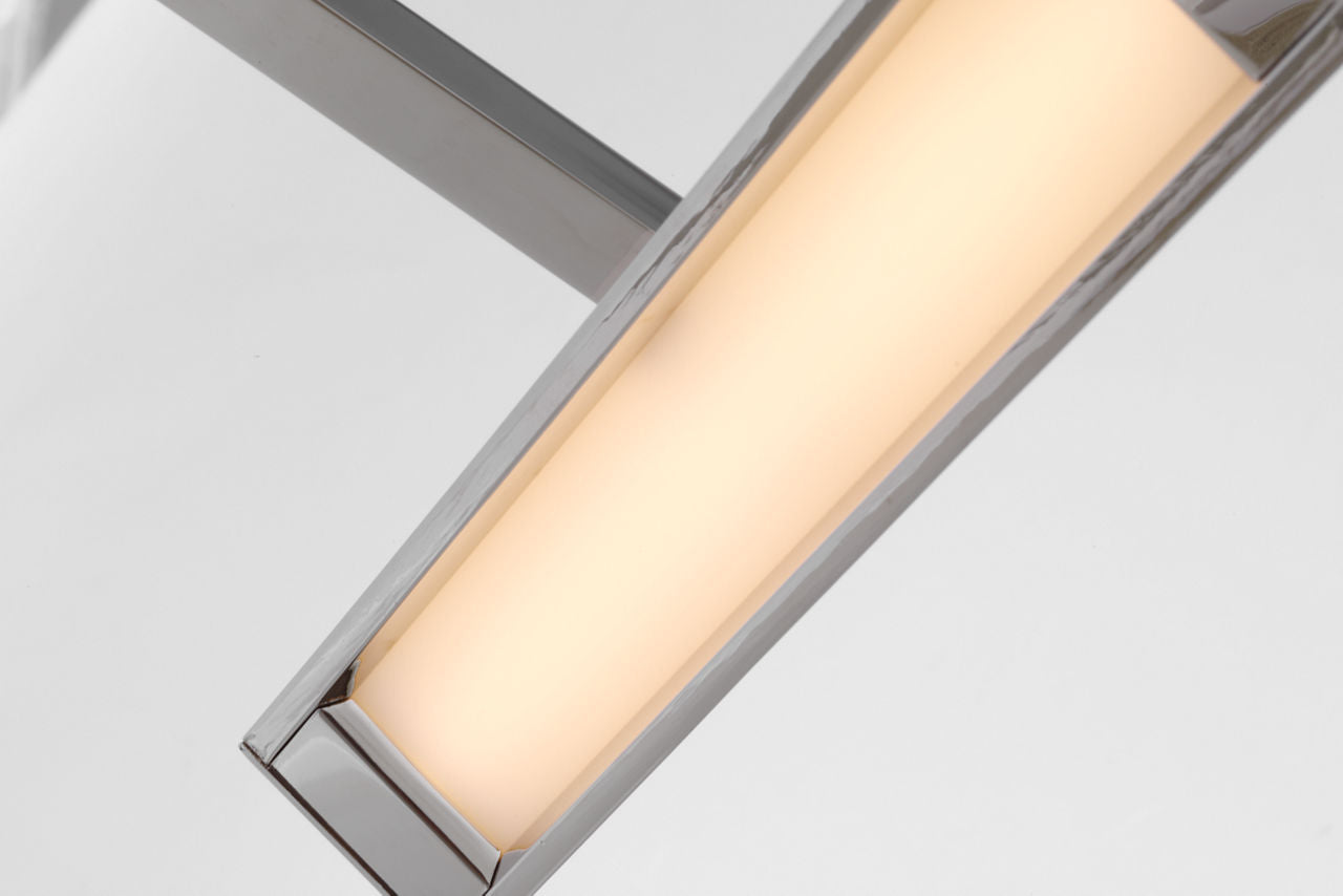 Dessau 8 Picture Light polished nickel 3000K 90 CRI integrated led 90 cri 3000k 277v