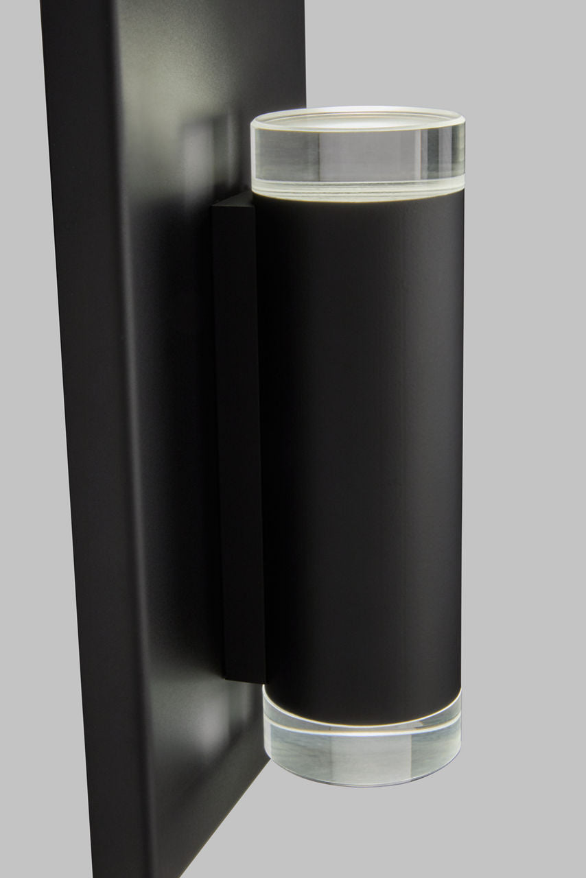 Dobson II 1-Light Wall/Bath 1 Light Matte Black LED 3000K 90 CRI90 cri 3000k 120v