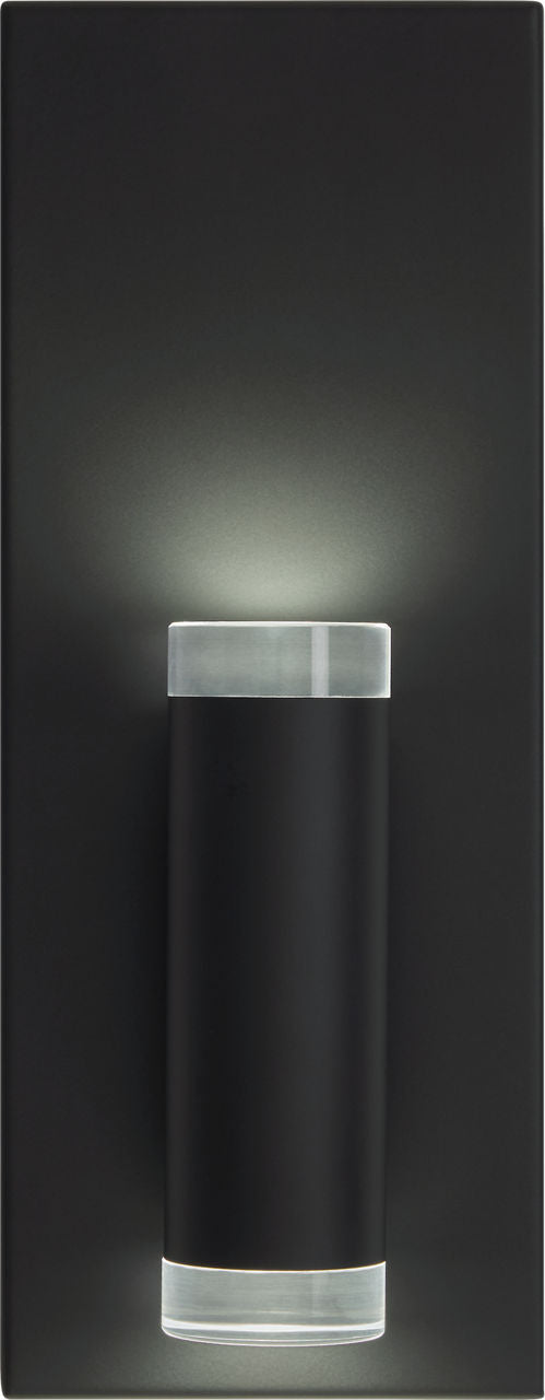 Dobson II 1-Light Wall/Bath 1 Light Matte Black LED 3000K 90 CRI90 cri 3000k 120v