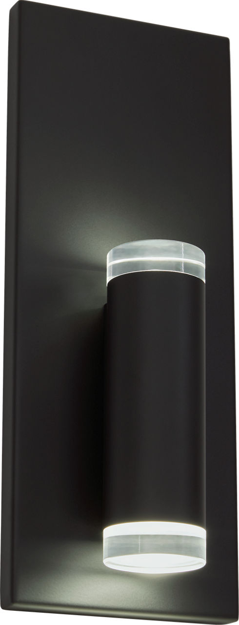 Dobson II 1-Light Wall/Bath 1 Light Matte Black LED 3000K 90 CRI90 cri 3000k 120v
