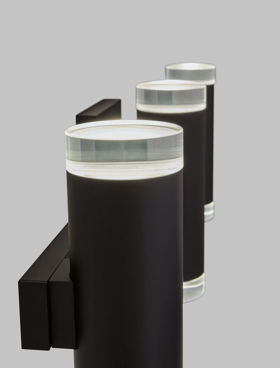 Dobson II 3-Light Bath 3-Lite Shallow Matte Black 3000K 90 CRI LED 3000k 120v