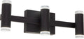 Dobson II 3-Light Bath 3-Lite Shallow Matte Black 3000K 90 CRI LED 3000k 120v
