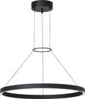 Fiama 24 Suspension 24" Diameter Matte Black 3500K 90 CRI LED 3500k 120-277V unv