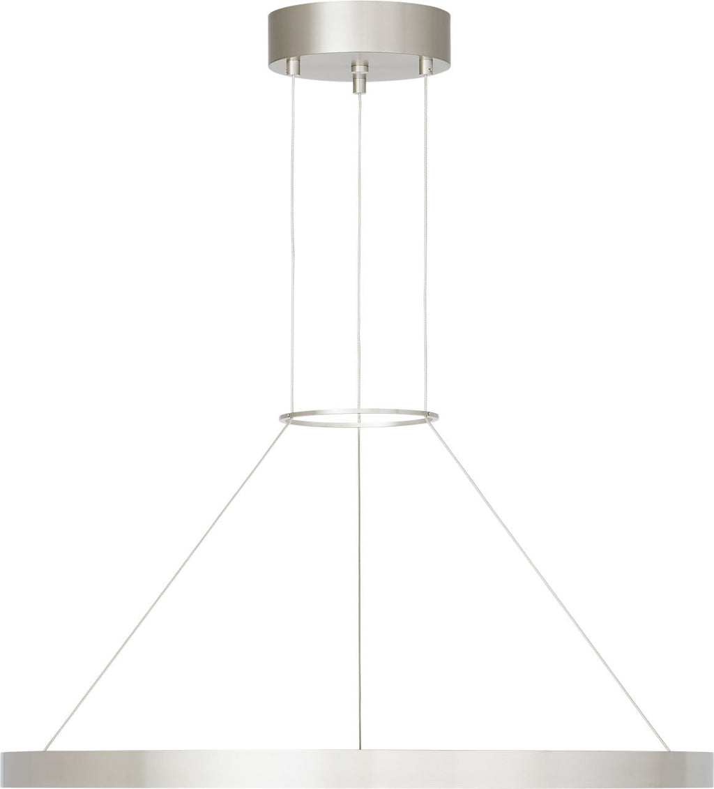 Fiama 24 Suspension 24" Diameter Satin Nickel LED 90 CRI 3000K 120-277V