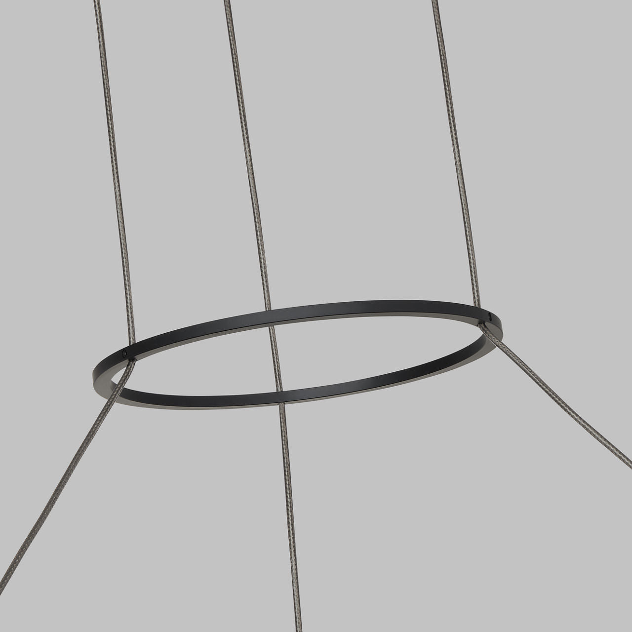 Fiama 30 Suspension 30" Diameter Matte Black LED 3500K 90 CRI90 cri 3500k 120v-277v unv
