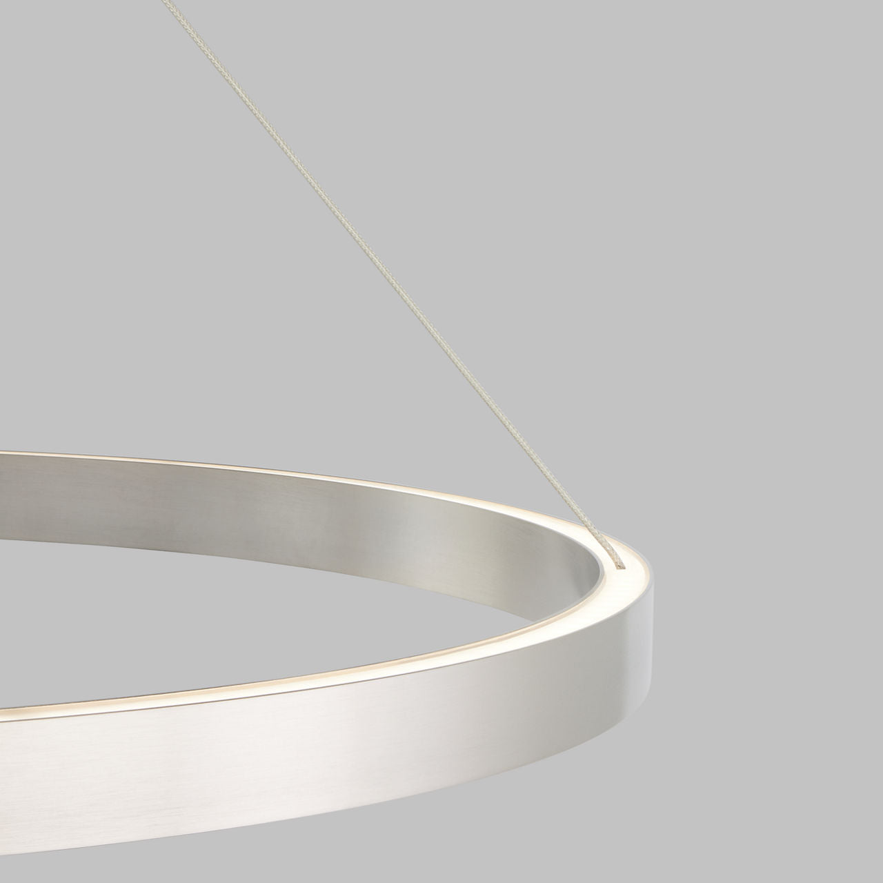 Fiama 30 Suspension 30" Diameter Satin Nickel LED 3000K 90 CRI90 cri 3000k 120v-277v unv