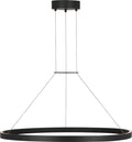 Fiama 30 Suspension 30" Diameter Matte Black LED 3000K 90 CRI90 cri 3000k 120v-277v unv
