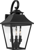 Galena Medium Lantern Textured Black
