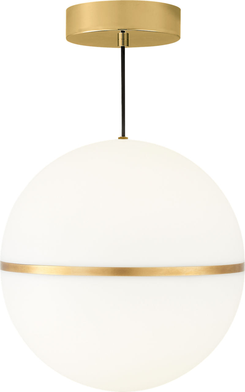 Hanea Grande Pendant Natural Brass 3000K 90 CRI integrated led 90 cri 3000k 120v