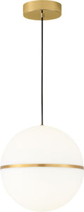 Hanea Grande Pendant Natural Brass 3000K 90 CRI integrated led 90 cri 3000k 120v