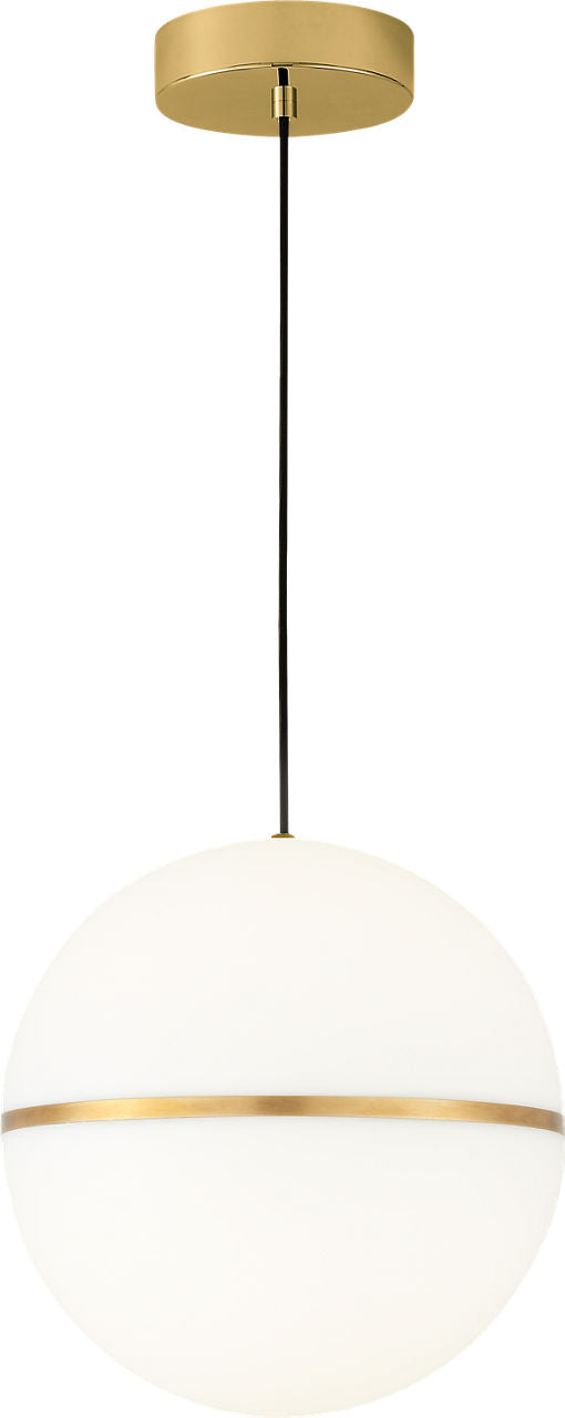 Hanea Grande Pendant Natural Brass 3000K 90 CRI integrated led 90 cri 3000k 120v