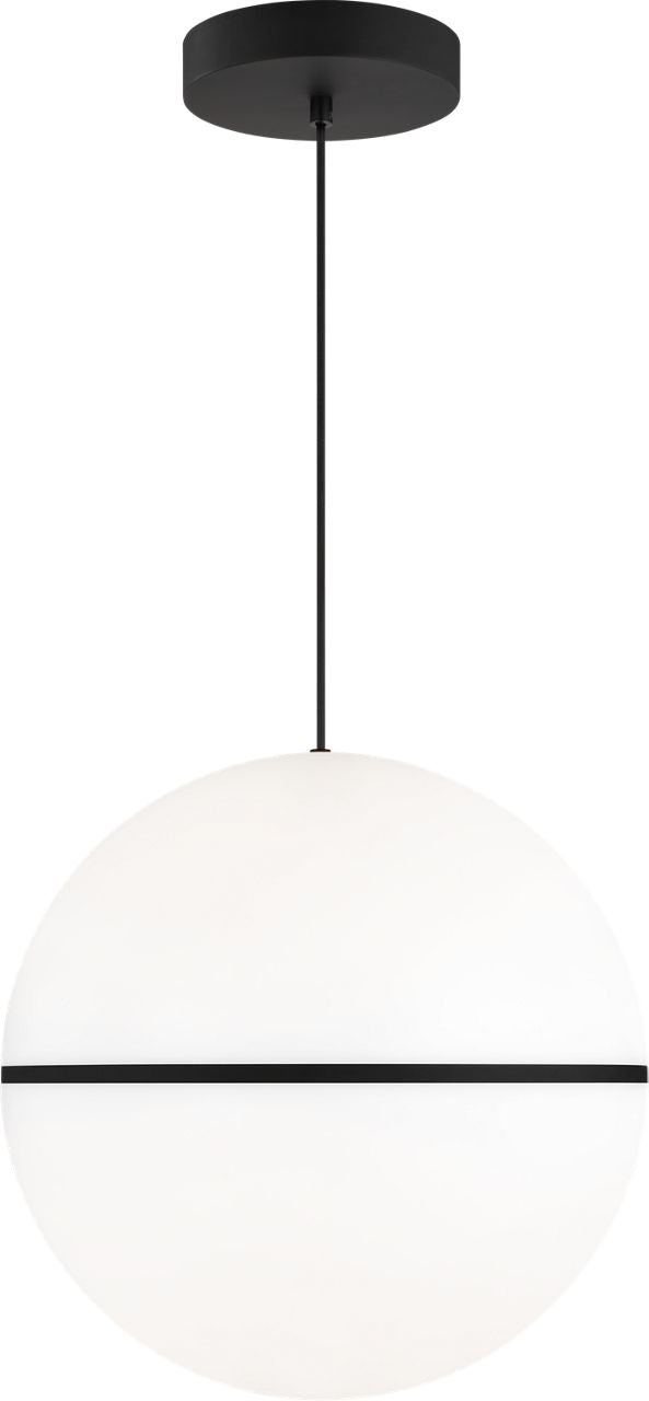 Hanea X-Large Pendant Nightshade Black LED 90 CRI 3000K 120V
