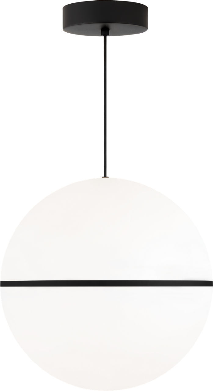 Hanea X-Large Pendant Nightshade Black LED 90 CRI 3000K 120V