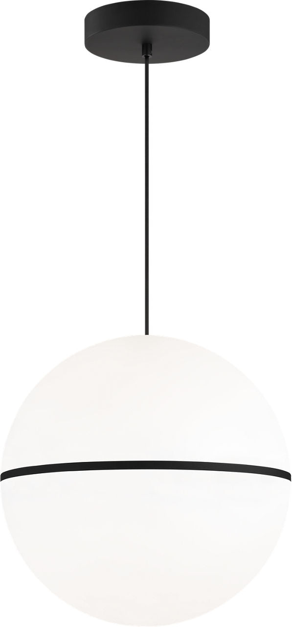 Hanea X-Large Pendant Nightshade Black LED 90 CRI 3000K 120V