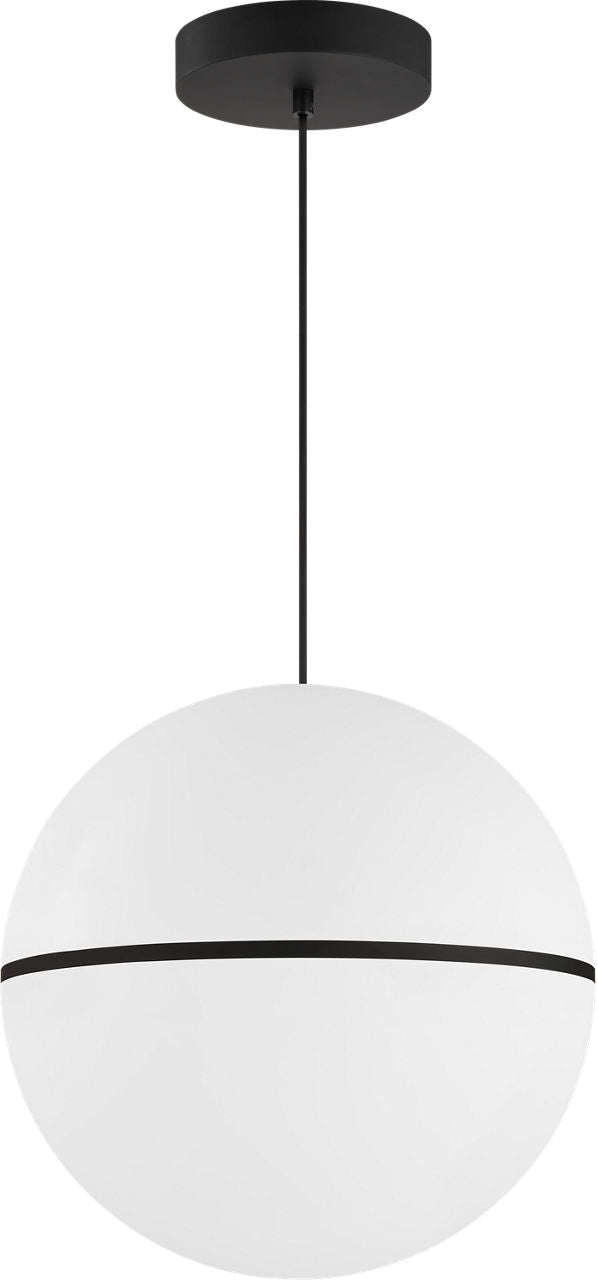 Hanea X-Large Pendant Nightshade Black LED 90 CRI 3000K 120V