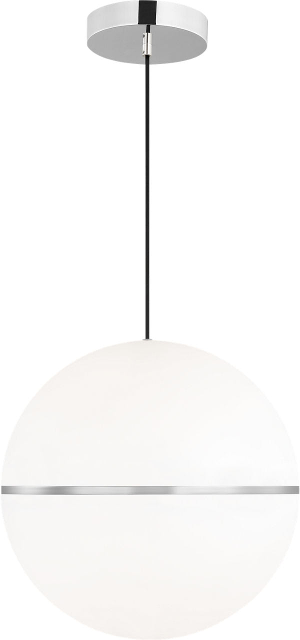 Hanea X-Large Pendant Chrome 3000K 90 CRI integrated led 90 cri 3000k 120v