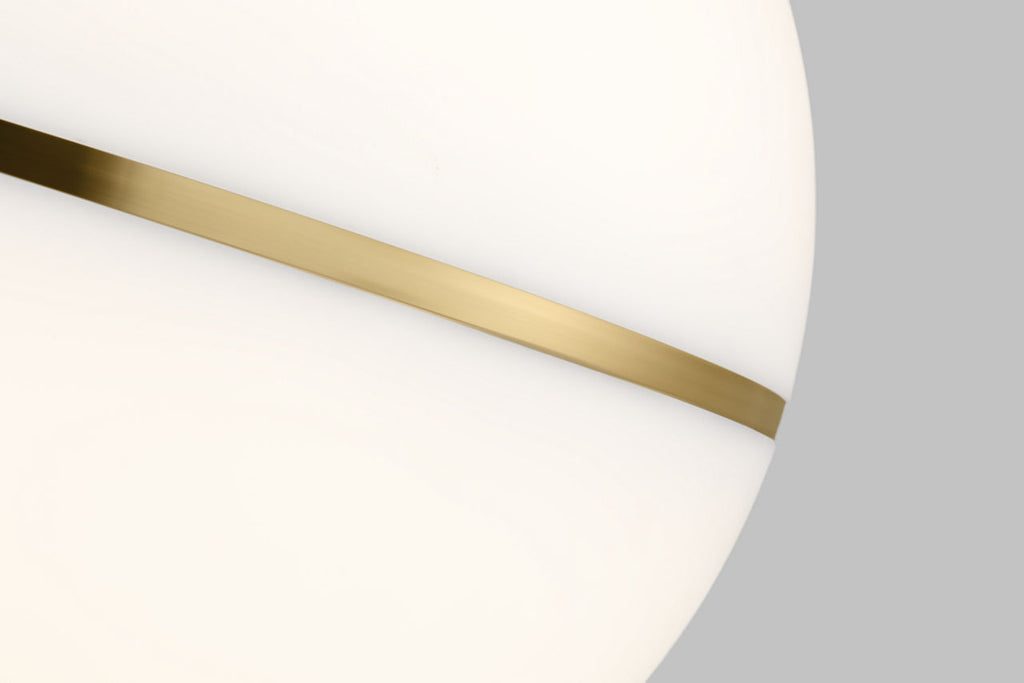 Hanea X-Large Pendant Natural Brass 3000K 90 CRI integrated led 90 cri 3000k 120v