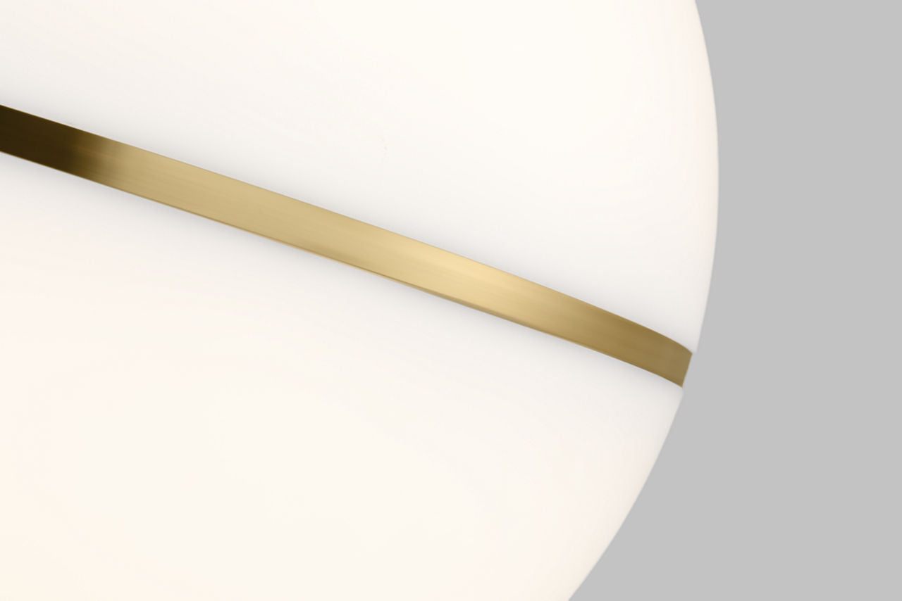 Hanea X-Large Pendant Natural Brass 3000K 90 CRI integrated led 90 cri 3000k 120v