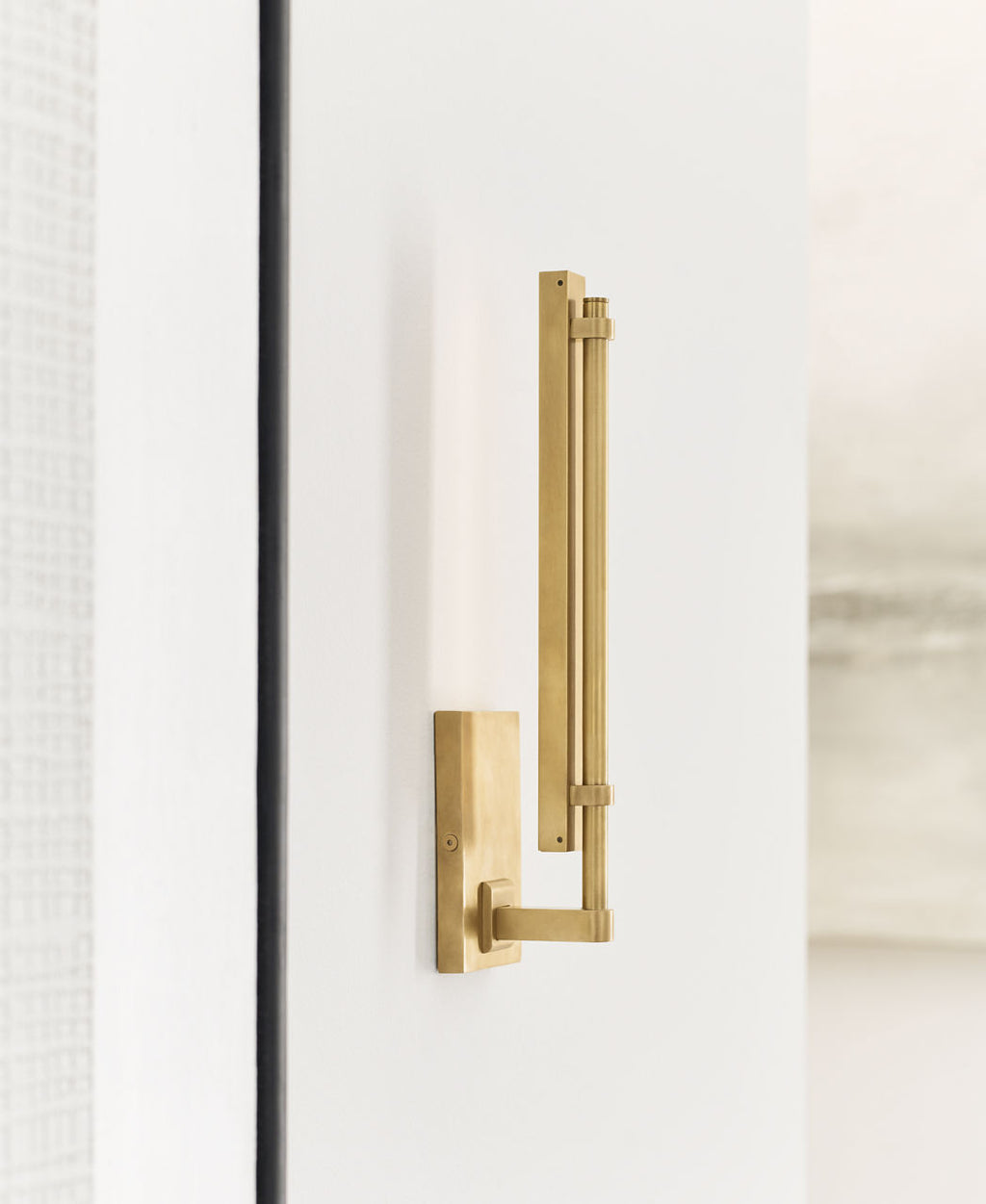 Kal Small Sconce Natural Brass 3000K 90 CRI integrated led 90 cri 3000k 120v