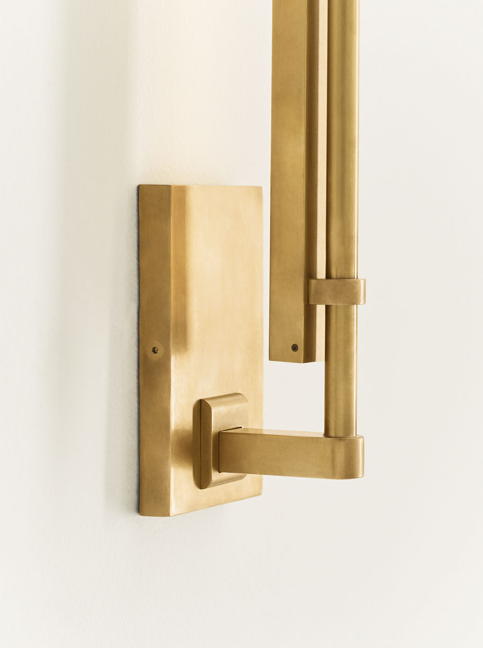 Kal Small Sconce Natural Brass 3000K 90 CRI integrated led 90 cri 3000k 120v