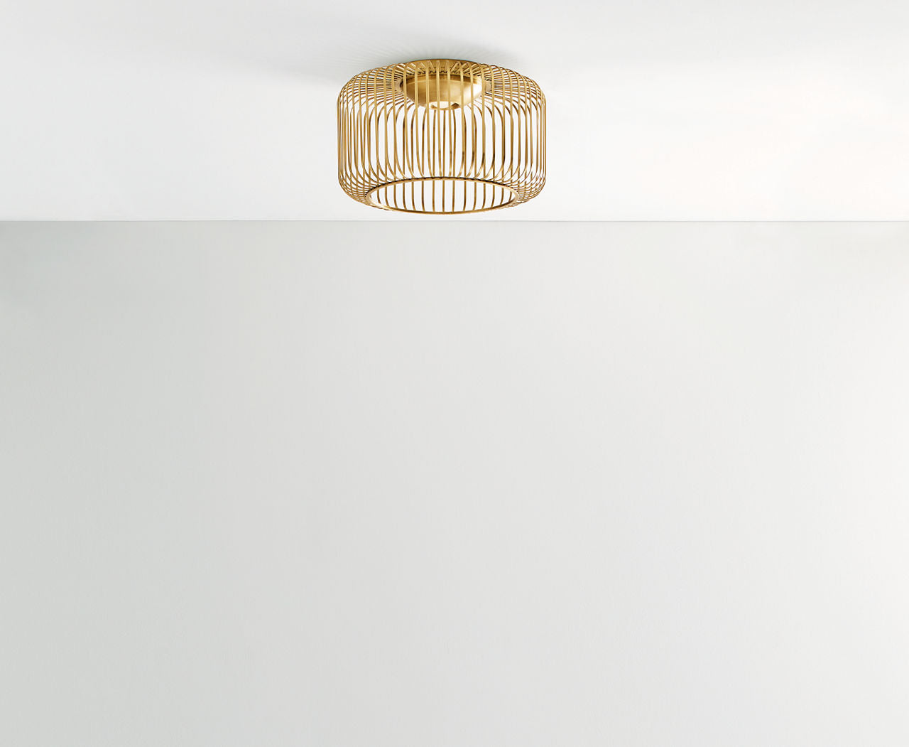 Kai 15 Flush Mount Plated Brass LED 90 CRI 3000K 120V
