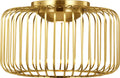 Kai 15 Flush Mount Plated Brass LED 90 CRI 3000K 120V