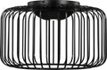 Kai 15 Flush Mount Nightshade Black 3000K 90 CRI integrated led 90 cri 3000k 120v