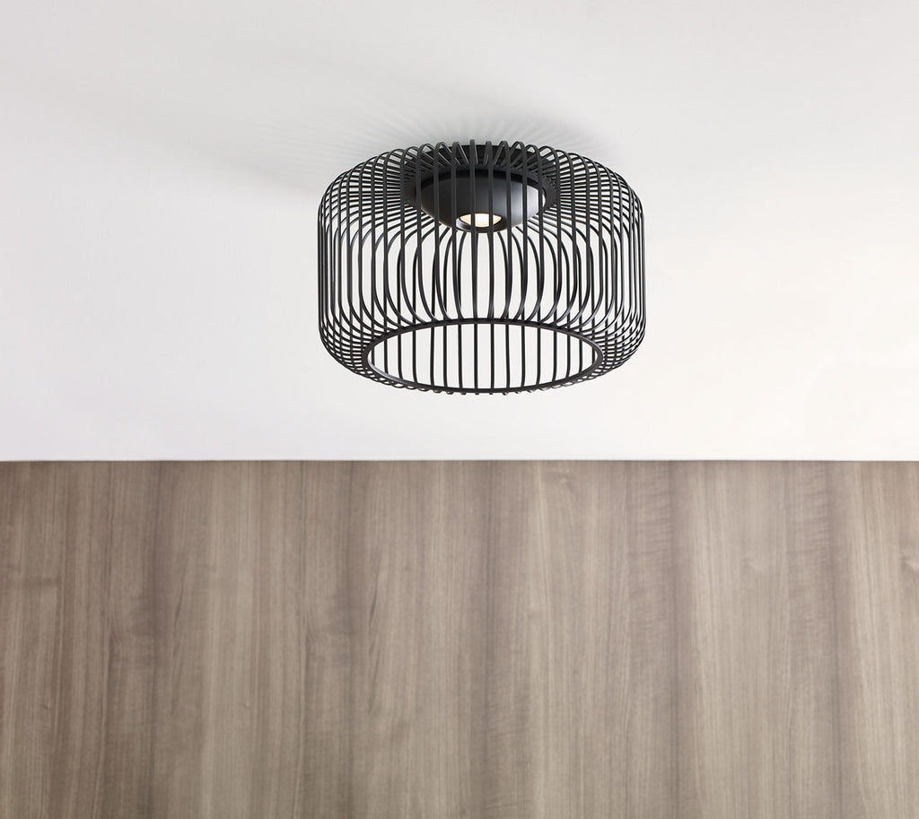 Kai 15 Flush Mount Plated Brass LED 90 CRI 3000K 120V