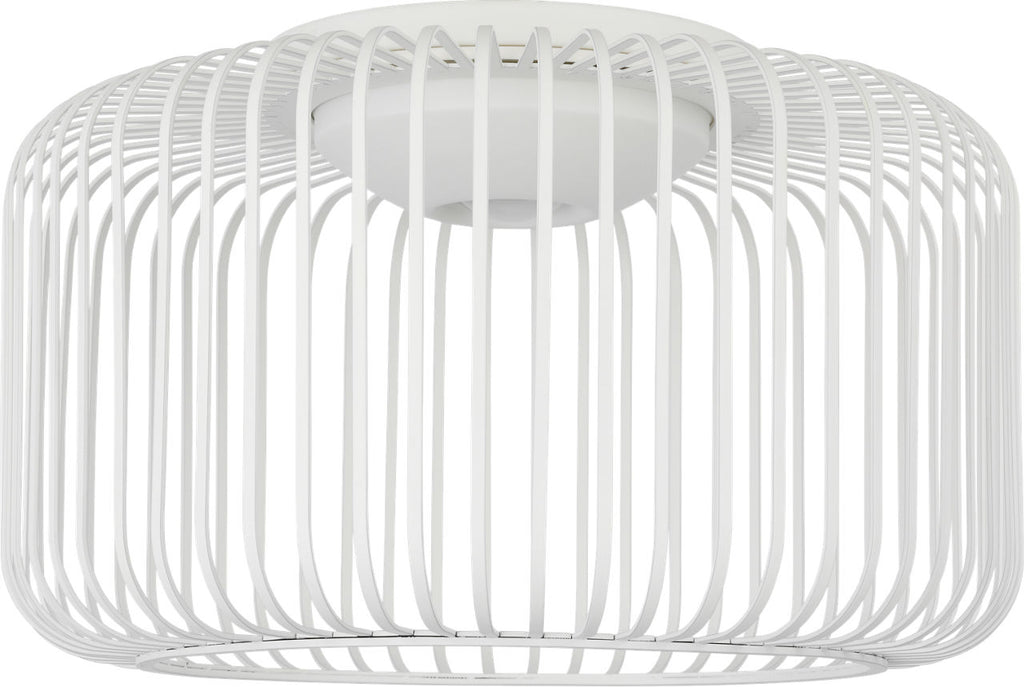 Kai 15 Flush Mount Matte White LED 90 CRI 3000K 120V