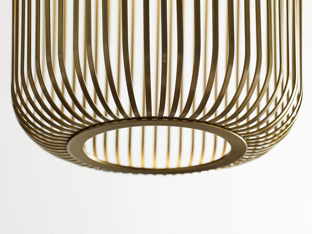 Kai 1 Pendant plated brass 3000K 90 CRI integrated led 90 cri 3000k 120v
