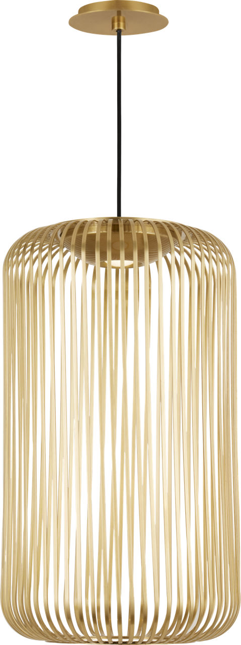Kai 1 Pendant plated brass 3000K 90 CRI integrated led 90 cri 3000k 120v