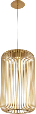 Kai 1 Pendant plated brass 3000K 90 CRI integrated led 90 cri 3000k 120v