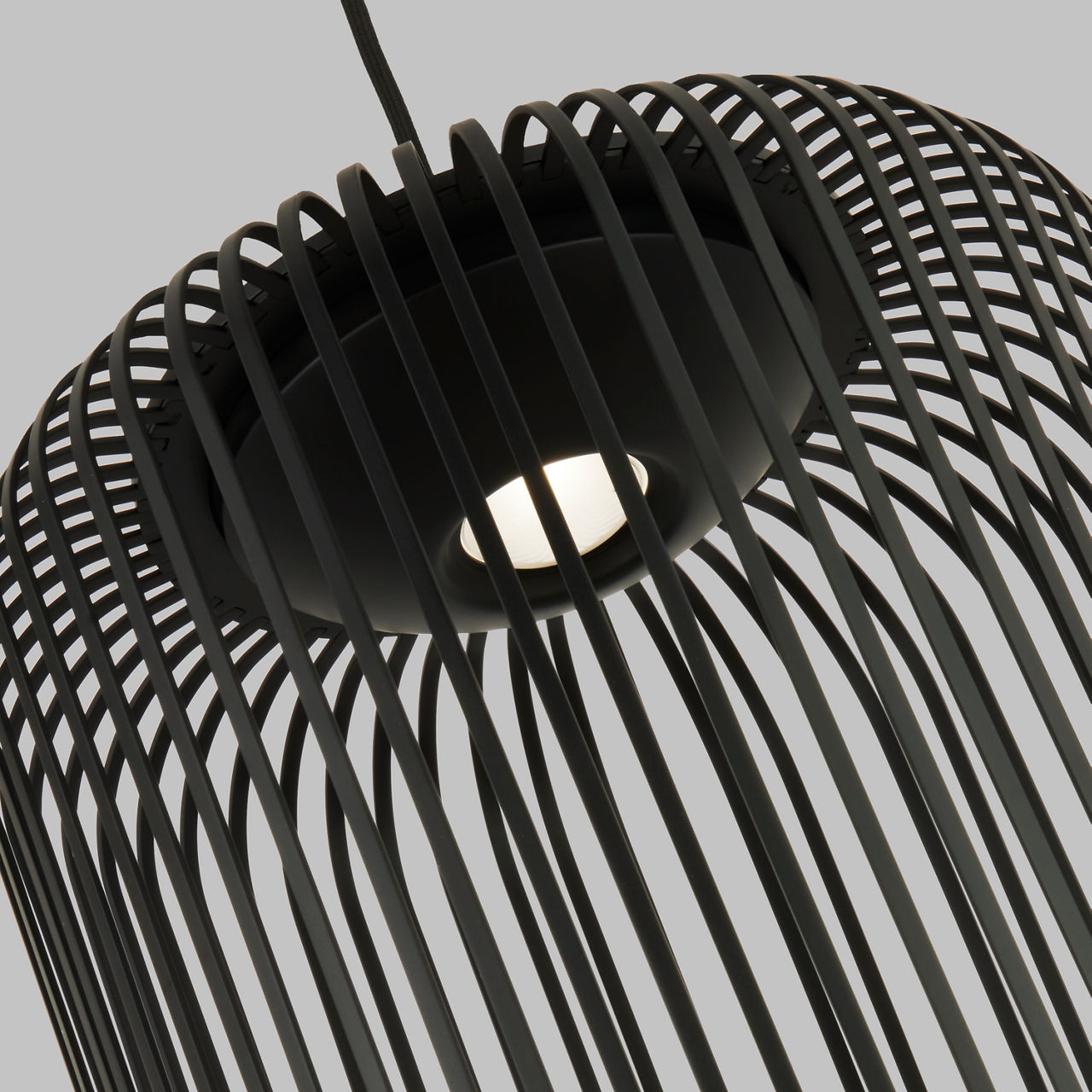 Kai 1 Pendant Nightshade Black 3000K 90 CRI integrated led 90 cri 3000k 120v