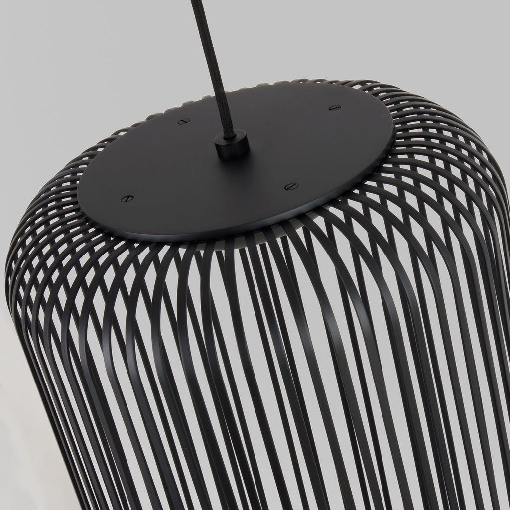 Kai 1 Pendant Nightshade Black 3000K 90 CRI integrated led 90 cri 3000k 120v