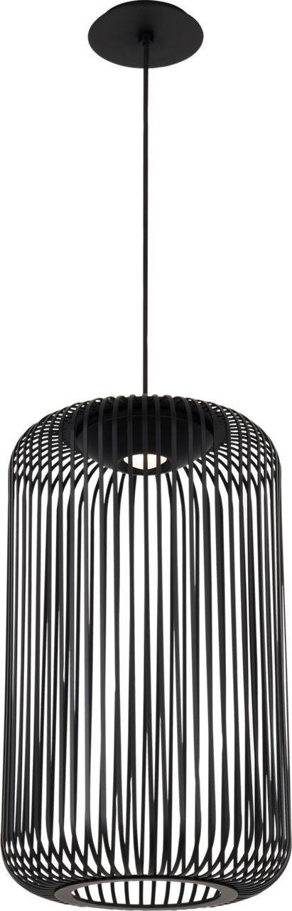 Kai 1 Pendant Nightshade Black 3000K 90 CRI integrated led 90 cri 3000k 120v
