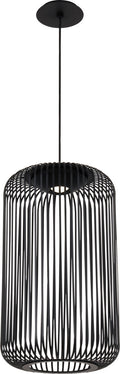 Kai 1 Pendant Nightshade Black 3000K 90 CRI integrated led 90 cri 3000k 120v