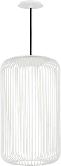 Kai 1 Pendant matte White 3000K 90 CRI integrated led 90 cri 3000k 120v