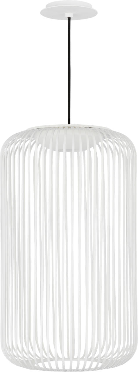 Kai 1 Pendant matte White 3000K 90 CRI integrated led 90 cri 3000k 120v