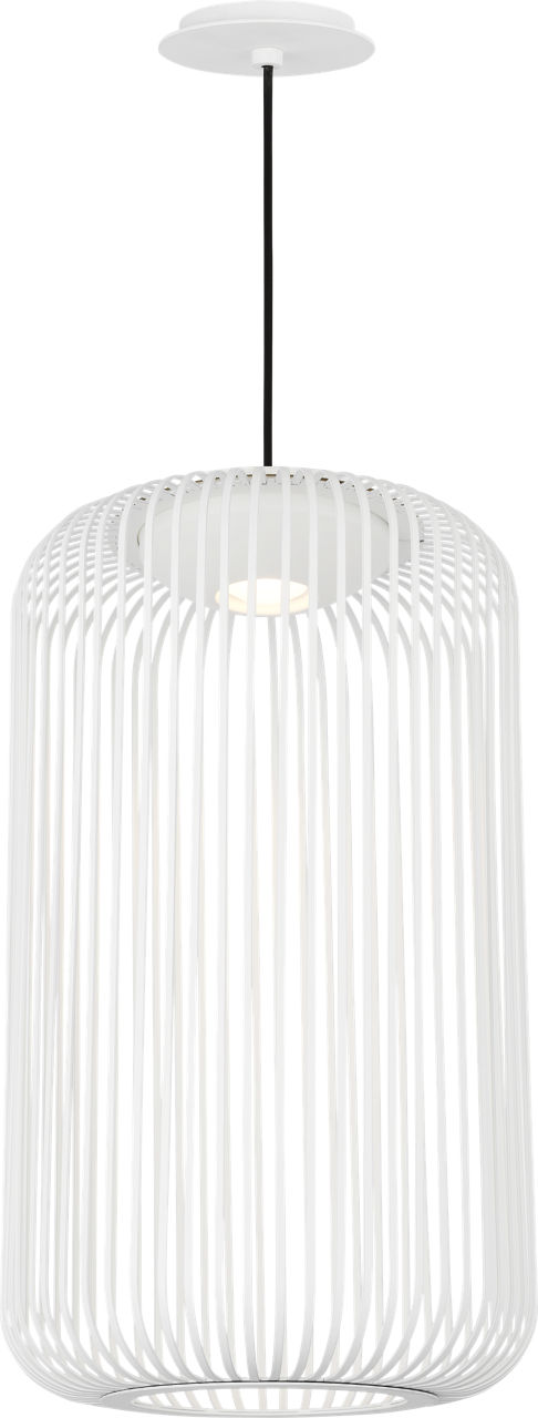 Kai 1 Pendant matte White 3000K 90 CRI integrated led 90 cri 3000k 120v