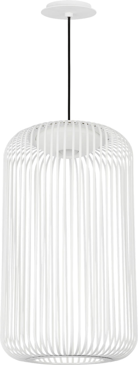 Kai 1 Pendant matte White 3000K 90 CRI integrated led 90 cri 3000k 120v
