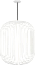 Kai 2 Pendant Matte White LED 90 CRI 3000K 120V