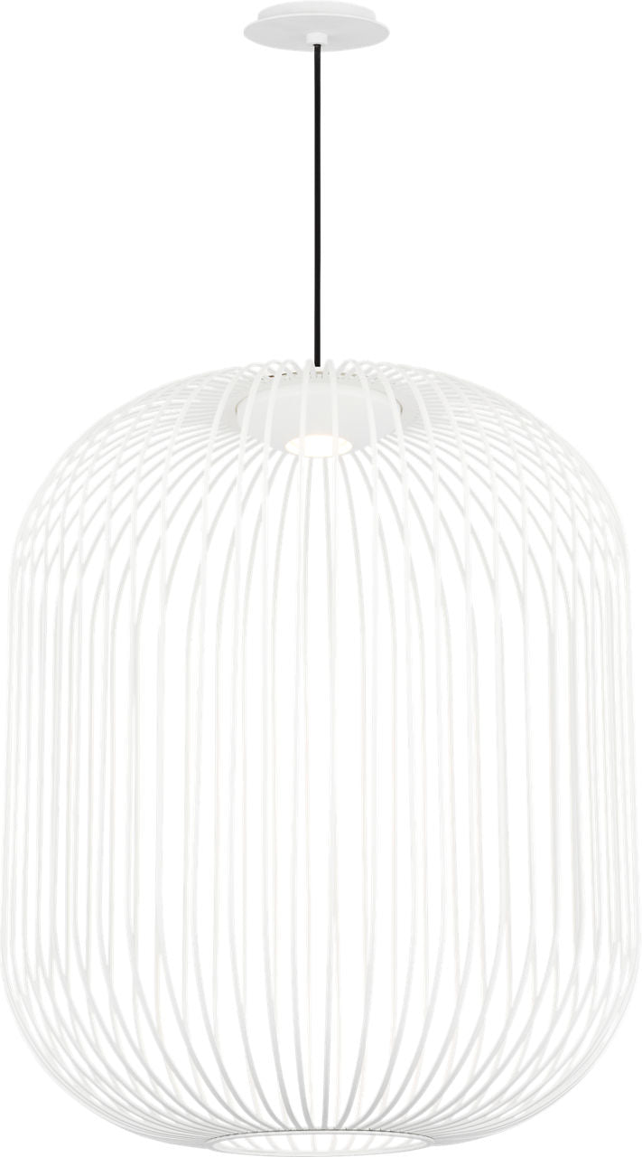 Kai 2 Pendant Matte White LED 90 CRI 3000K 120V