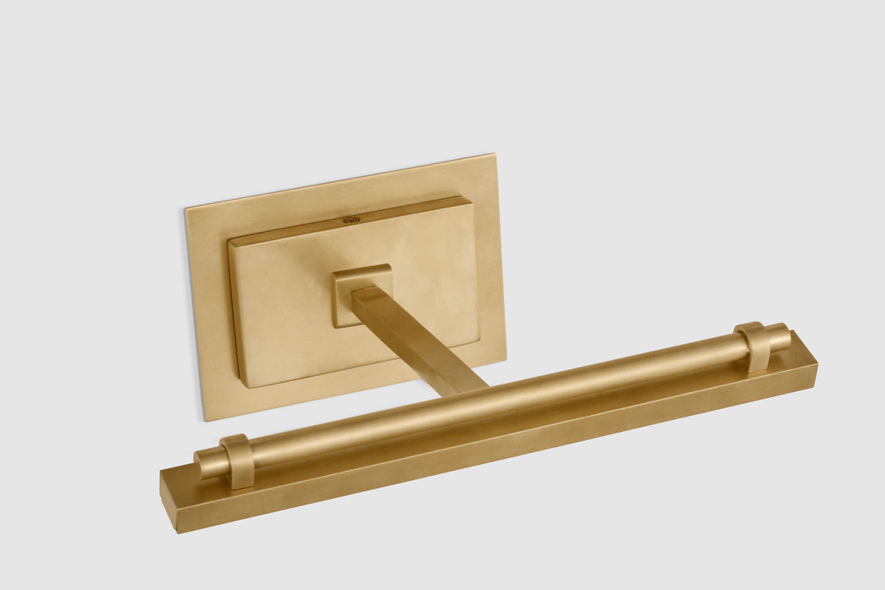 Kal 12 Picture Light Natural Brass 3000K 90 CRI